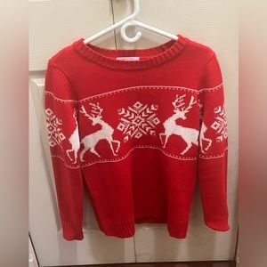 La Vie En Rose Red Christmas Sweater